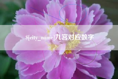 靖边九宫对应数字