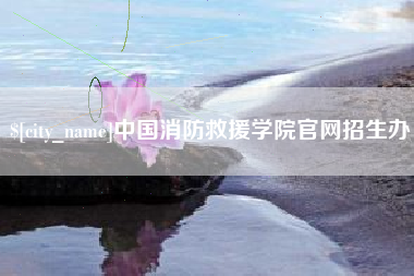 靖边中国消防救援学院官网招生办