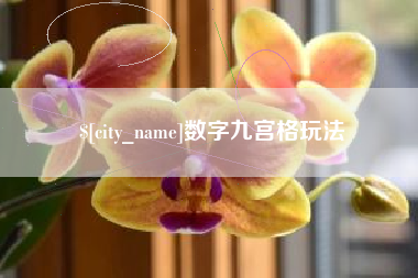 靖边数字九宫格玩法
