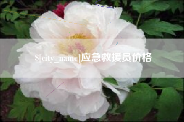 靖边应急救援员价格
