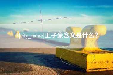 靖边王子豪含义是什么？