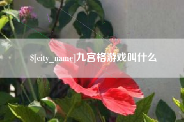 靖边九宫格游戏叫什么