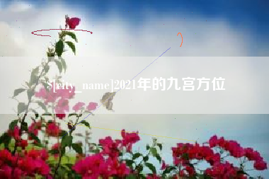 靖边2021年的九宫方位