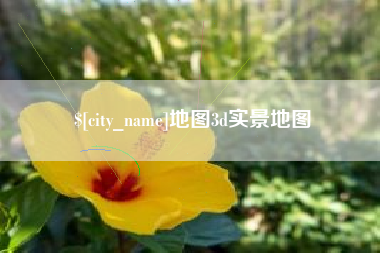 靖边地图3d实景地图