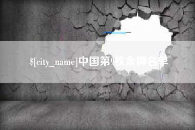 靖边中国第9枚金牌名单