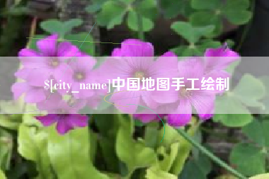 靖边中国地图手工绘制