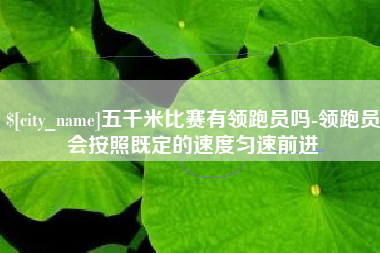 靖边五千米比赛有领跑员吗-领跑员会按照既定的速度匀速前进