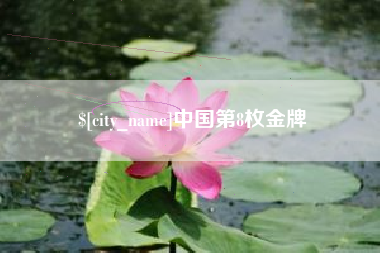 靖边中国第8枚金牌