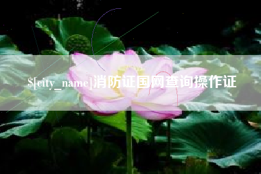 靖边消防证国网查询操作证