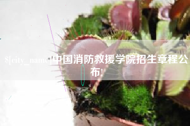 靖边中国消防救援学院招生章程公布!