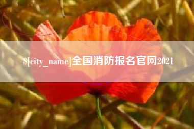 靖边全国消防报名官网2021